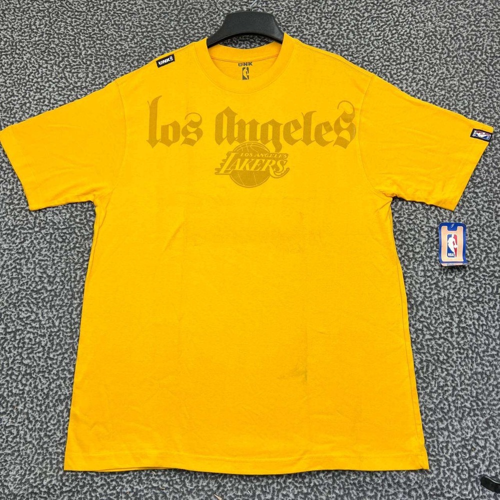 Los Angeles LA Lakers Shirt Men Extra Large UNK NBA Short‎ Sleeve Crew Neck XL